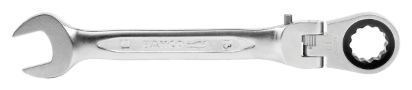 BAHCO 41RM-12 12 mm Swivel Head Combination Ratcheting Wrench - Image 2