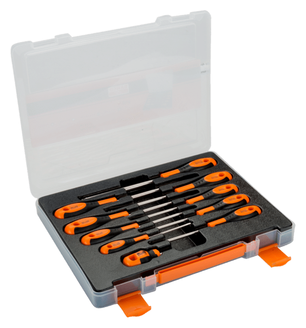 Bahco 605-10-PC-AU Slotted/Phillips/Robertson Screwdriver Set