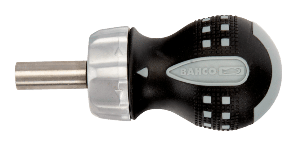 Bahco 808050S Bit Holder Stubby Ratcheting Screwdrivers - Image 2