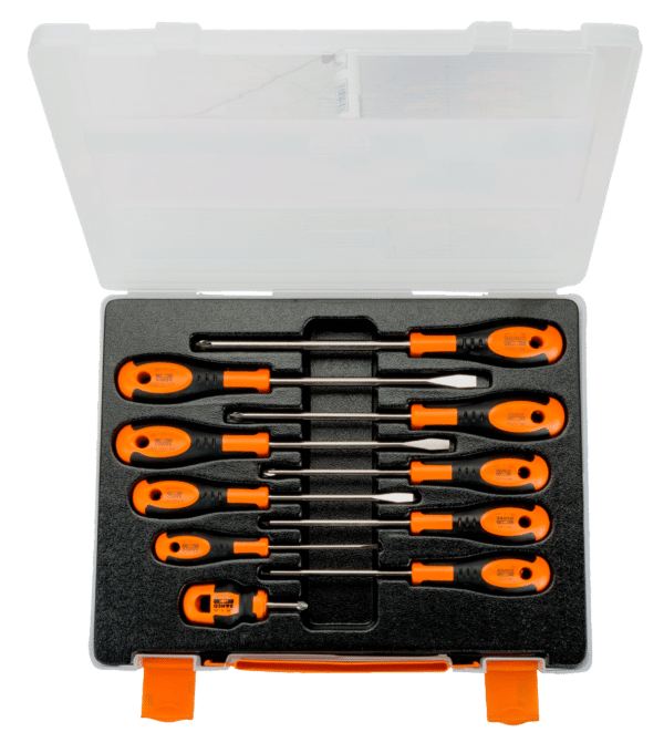 Bahco 605-10-PC-AU Slotted/Phillips/Robertson Screwdriver Set - Image 2