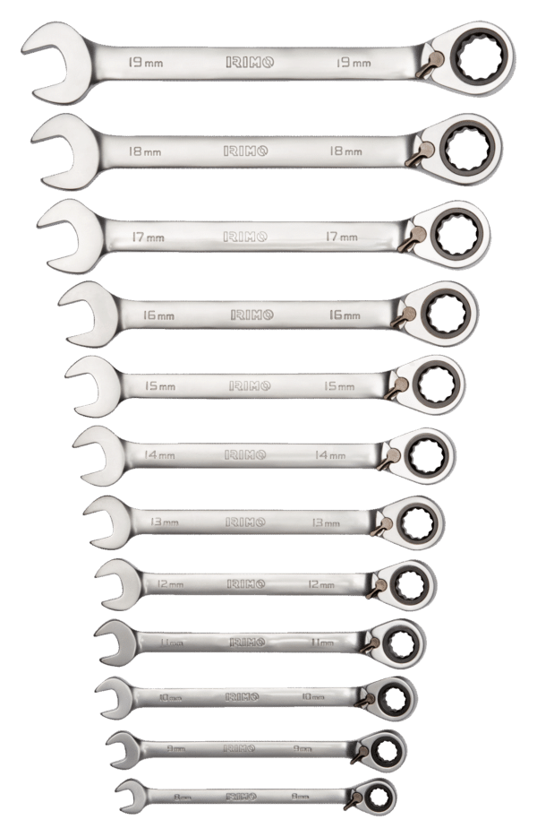 Irimo 18-12-H Set Ratcheting Combination Wrench - Image 2