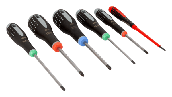 Bahco BE-9871 ERGO™ Slotted/Phillips/Pozidriv/TORX® Screwdriver Set