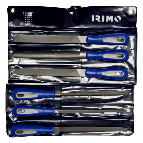 Irimo 534501 Hand File Set, 6 Pcs